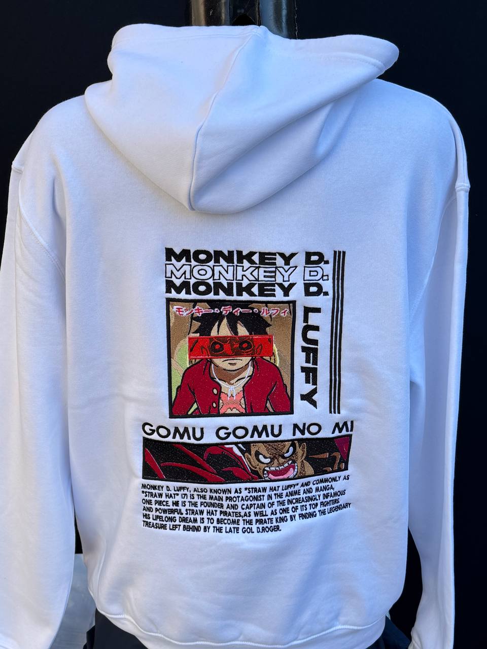 Moletom Personalizado com Bordado Monoline